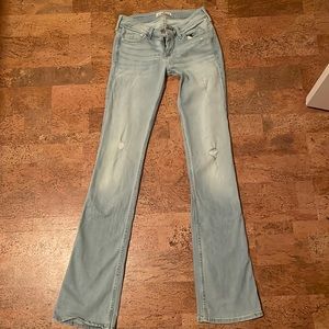 Hollister boot cut jeans size 3L